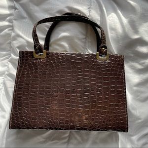 Snakeskin vintage purse
